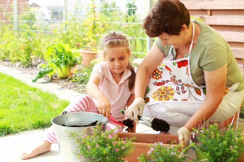 Charity reuse partnership for garden materials in East Ham